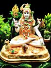 Shiva Handmade and Handpainted Carving in polyresin Lord Shivshankar Meditation