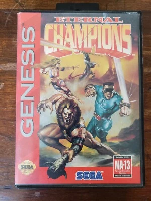 Sega Genesis - Eternal Champions (1993) With Manual - Image 1 of 4