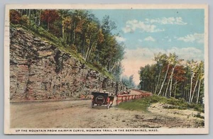 Mohawk Trail Berkshires Massachusetts~Up the Mountain from Hairpin Curve~1920s - Picture 1 of 2