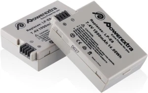 2x For Canon EOS 650D 600D 550D Rebel T3i T2i T4i T5i Kiss X7i X6i LP-E8 Battery - Picture 1 of 8