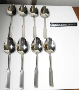 Oneida Deluxe Acero Inoxidable ANTARES 6 3/4" Lugar/Cucharas Soperas Ovaladas, Juego de 8 - Imagen 1 de 1