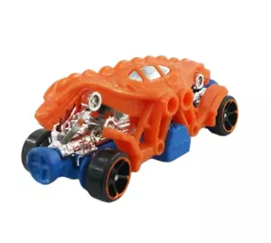 Hot Wheels Street Beasts Double Demon Orange 1:64 Diecast Car 2017 Collectible - Picture 1 of 5