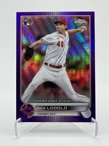2022 Topps Chrome  #USC65 NICK LODOLO (RC) | Purple Refractor - Foto 1 di 2