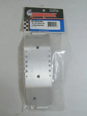 DURATRAX DTXC2701 SKID PLATE CENTER SILVER ALUMINUM E/T MAXX NEW - Image 1 of 4