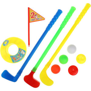 Toddler Mini Golf Set for Indoor Play - Kids Golf Clubs and Balls for Children