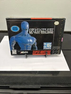 Rise of the Robots (Super Nintendo SNES) Authentic Brand New Factory Sealed READ - Image 1 of 4