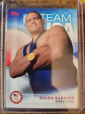 2016 Topps US Olympics Rulon Gardner #62 Wrestling Gold Medalist - Image 1 of 2