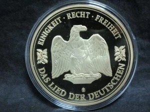 Bullionmedaille - Deutsche Nationalhymne -2019- (110 g) PP SH285 - Picture 1 of 3