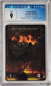 2022 Tribulation Noble Citizen Backer Promo CGC Mint 9 - Picture 1 of 1