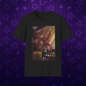 Five Nights At Freddy’s Movie Fnaf Bonnie Chica Foxy Unisex Softstyle T-Shirt - Picture 1 of 5