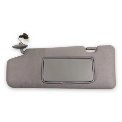 2003-2009 Nissan 350Z Driver Left Side Sun Visor Gray Cloth - Image 1 of 4
