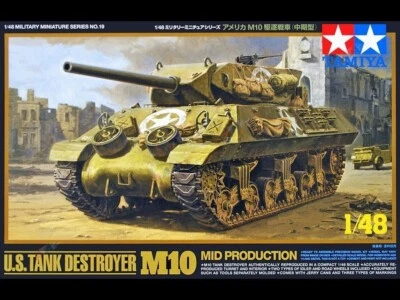 Tamiya 32519 US Tank Destroyer M10 - Immagine 1 di 2