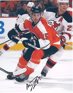 Michael Del Zotto Signed Philadelphia Flyers 8x10 Photo - Picture 1 of 1