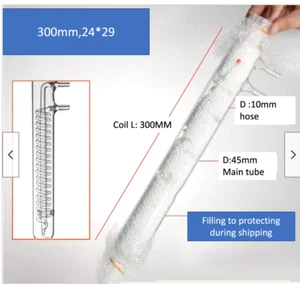 Lab glassware set  condenser adapter2 for SHOIBA - Picture 1 of 3