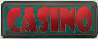 Blechschild 27 X 10 cm Casino