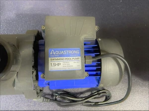 Bomba para piscina Aquastrong PSP150, 1,5 HP dentro/sobre el suelo, 115 V, 8100 GPH, alto flujo - Imagen 1 de 9