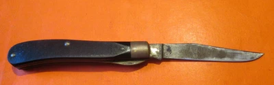 Vintage Sears Craftsman USA 95074 Trapper Style 70's Made By Schrade Pocketknife - Image 1 of 4