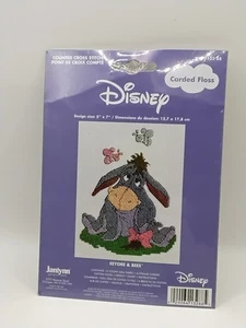 Disney Vintage Janlynn Eeyore & Bees Cross Stitch Kit Winnie The Pooh - Picture 1 of 2