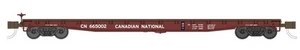 Wheels of Time 50127 N CN 53' 6" Welded Fish Belly Flatcar #665045 - Picture 1 of 1