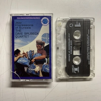 The Dave Brubeck Quartet ‎Jazz Impressions Of Eurasia Cassette Tape Tested EX - Image 1 of 4