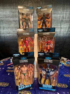 MARVEL LEGENDS - Black Panther, Okoye BAF Wave Juego Completo 6 Figuras ¡¡Nuevo!!! Foto 1 de 4
