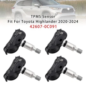 4X TPMS Tire Pressure Sensor For Toyota RAV4 Highlander Tundra 426070C091 - Picture 1 of 11