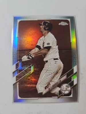 🔥 2021 Topps Chrome #105 DJ LeMahieu Sepia Refractor - Image 1 of 2