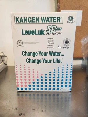 Kangen Leveluk SD501 PLATINUM Water Machine Alkaline Water Made In Japan - Image 1 of 4