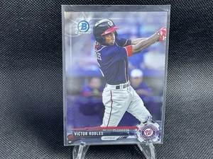 2017 topps chrome victor robles #BCP73 foil - Picture 1 of 2