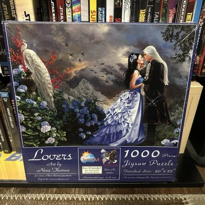 Nene Thomas ‘Lovers’ Fantasy Angel Fairy Y2K Brand New SunsOut 1000pc Puzzle - Image 1 of 2