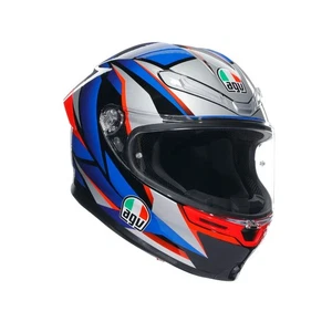 Casco Integrale AGV K6 S SLASHCUT BLACK/BLUE/RED - Imagen 1 de 8