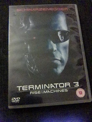 Terminator 3 Rise of the Machines DVD Arnold Schwarzenegger, Mostow Cert 12 - Image 1 of 3