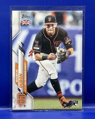 2020 Topps UK Edition Exclusive Mauricio Dubon San Francisco Giants RC Rookie - Image 1 of 2