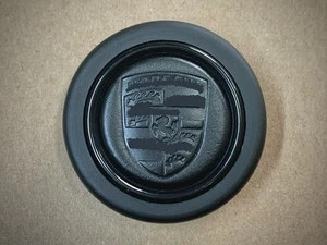 Leder Hupenknopf Leather Horn Button for MOMO Porsche 911 964 993 930 912 - Picture 1 of 3