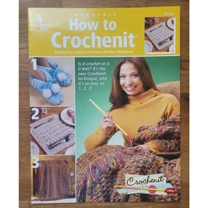 How to Crochenit by Carolyn Christmas 2002 Annie's Attic - Picture 1 of 3