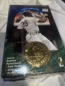 1993 Leaf Set MLB Baseball Series 2 Factory Sealed Box - 36 Packs - Frank Thomas - Picture 1 of 5