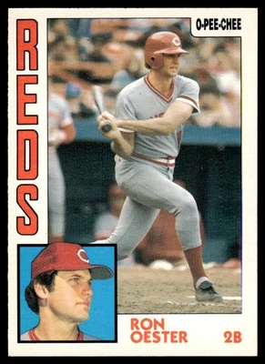 1984 O-Pee-Chee VTG OPC Baseball Ron Oester Cincinnati Reds #99 - Image 1 of 2