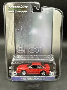 2013 Greenlight Hollywood Serie 5 RED GHOST 1987 FORD MUSTANG GT SUPER BELLO - Foto 1 di 3