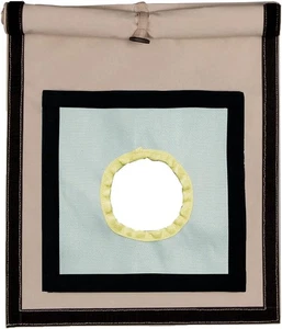 Solowilder Zeltofenheber mit Regenklappe feuerfest für dunkles Khaki  - Bild 1 von 7