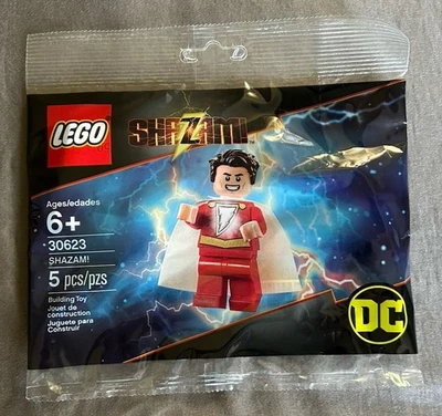 LEGO DC SHAZAM! MINIFIGURE POLYBAG 30623 NEW/SEALED SH0586 - Image 1 of 2
