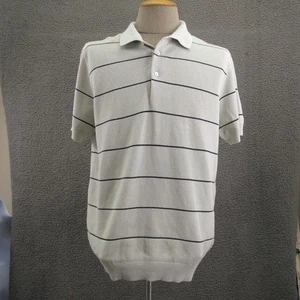 Rodd & Gunn Poloshirt Herren Large grau marine Streifen Strick Good Earth Baumwolle weich - Bild 1 von 24