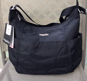 NWT Baggallini Hobo Tote Large Shoulder Crossbody Bag with Wristlet $99.95 MSRP - Picture 1 of 9