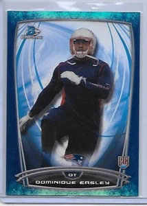 2014 Bowman Chrome Bubbles refractor #119 DOMINIQUE EASLEY ROOKIE PATRIOTS 4/99 - Picture 1 of 1