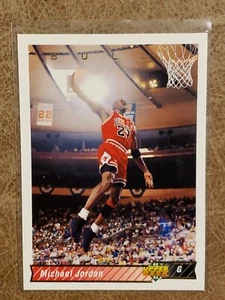 Michael Jordan 1992 cubierta superior #23 Chicago Bulls -208- - Imagen 1 de 2