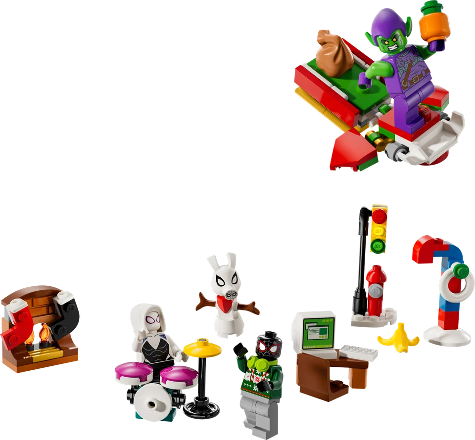 LEGO Super Heroes: Spider-Man 2024 Advent Calendar (76293)
