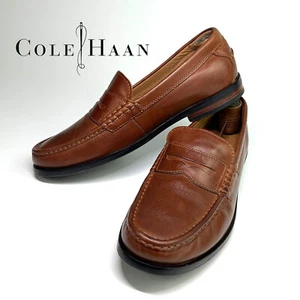 Zapatos Cole Haan Hombres US8.5 EU42 Grand OS Cuero Cosido a Mano Pellizcar Maine Clásico - Imagen 1 de 11