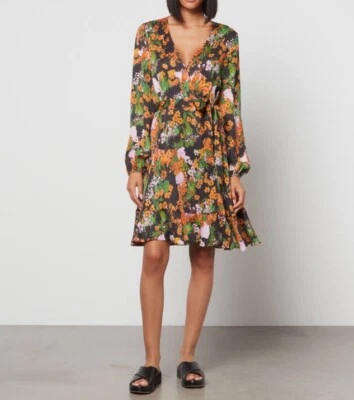 Stine Goya Rania Midi dress - Artist Canvas At Night Size L 12/14 RRP£310 - image 1 of 4