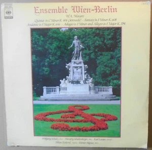 Ensemble Wien-Berlin Mozart - vinyl LP - Japan issue : CBS / Sony 1984. NM/VG - Picture 1 of 6