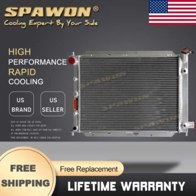 SPAWON Aluminum Radiator For Ford Escort 1991-2002 Mercury Tracer 1991-1999 - Image 1 of 4