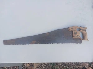 Sierra de mano Disston Thumbhole Rip (1896-1917)  - Imagen 1 de 5